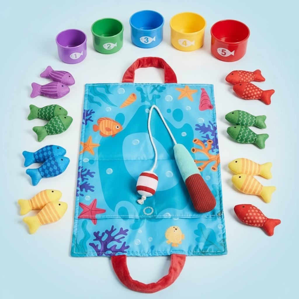 Educational Toy Fishing Toy Fine Motor Skills Development - Image 1
