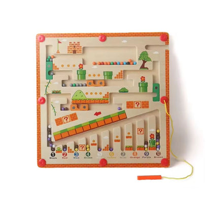 Educational Toy Toddlers Fine Motor Skills Magnetic Maze - Image 1
