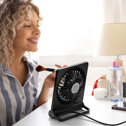 Fan Cooling Box Portable USB Compact Foldable Desktop Clip