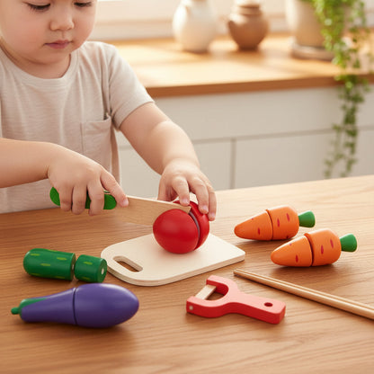 Fine Motor Skills Toys Wooden Set Montessori Sorting - Image 1