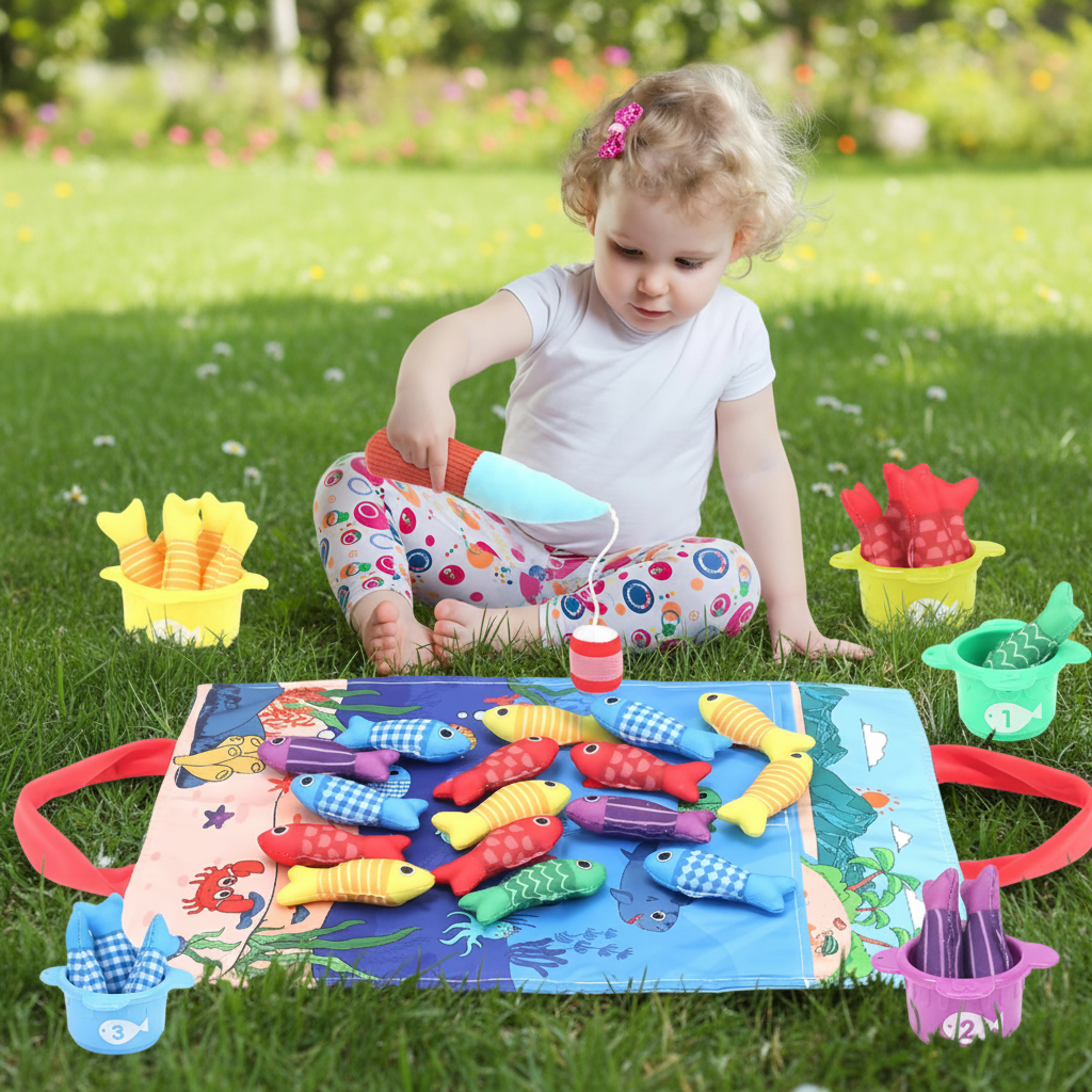 Fishing Toy Playset Interactive Fun Game - Image 1