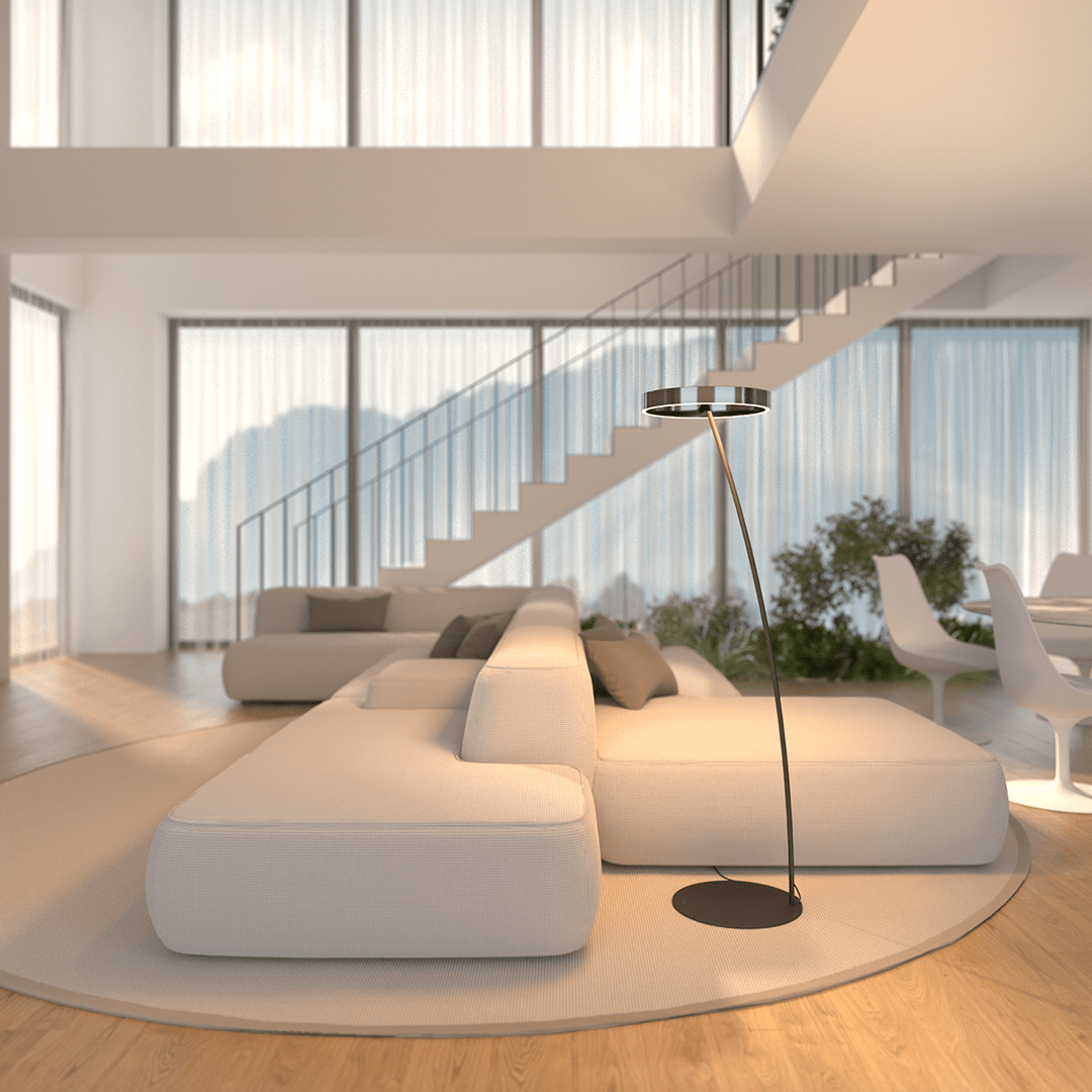 Floor Lamp LED Lighting Remote Control Adjustable Design - Image 21