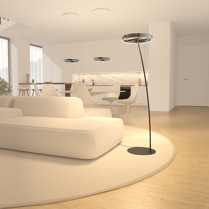 Floor Lamp LED Lighting Remote Control Adjustable Design