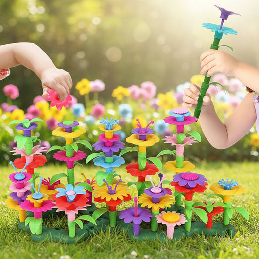 Flower Building Toy Creative Play Imaginative Fun - Image 1