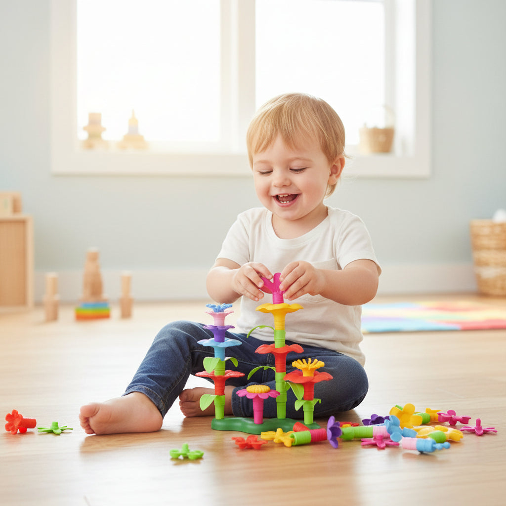 Flower Building Toy Creative Play Imaginative Fun - Image 8