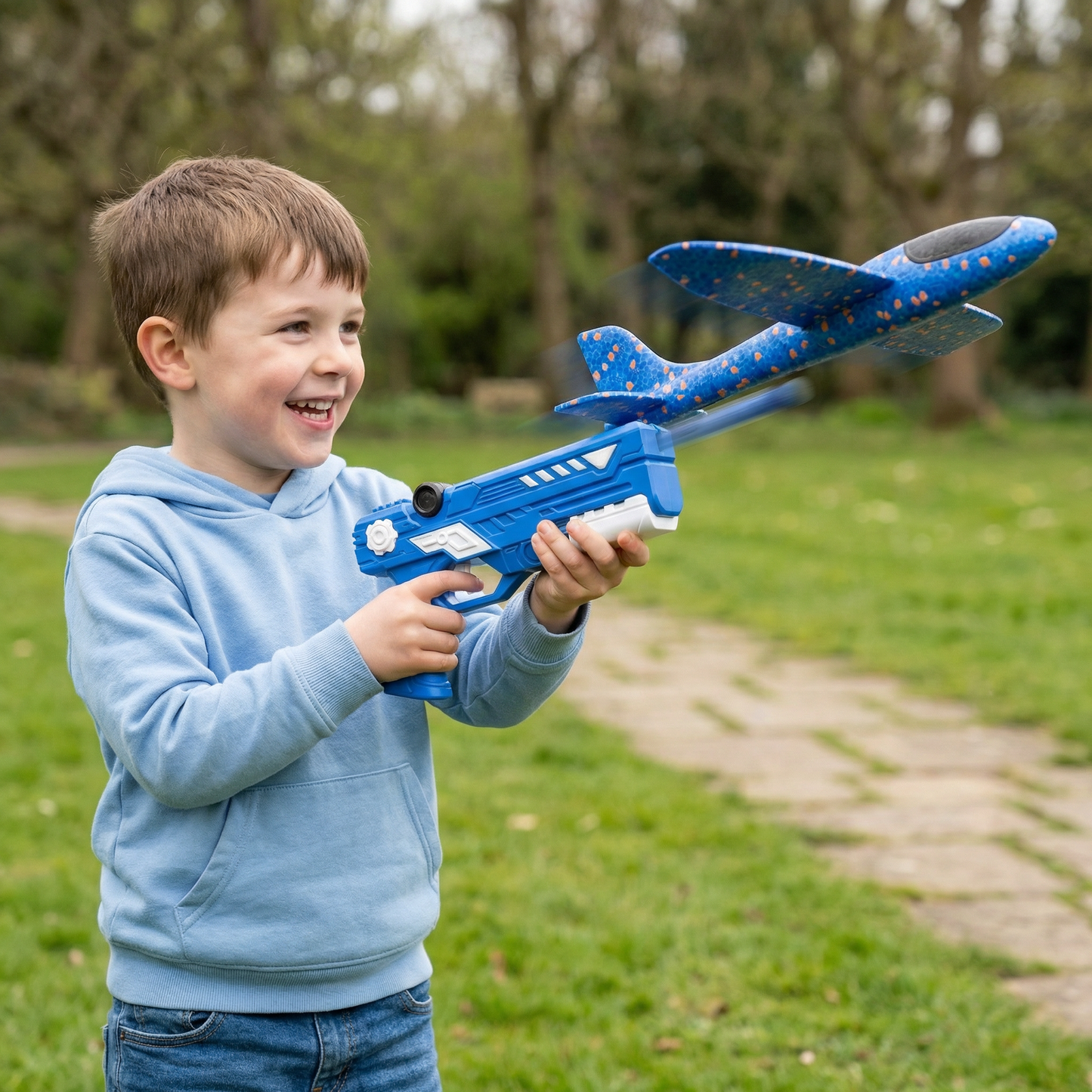 Flying Toy Interactive Outdoor Fun Launcher