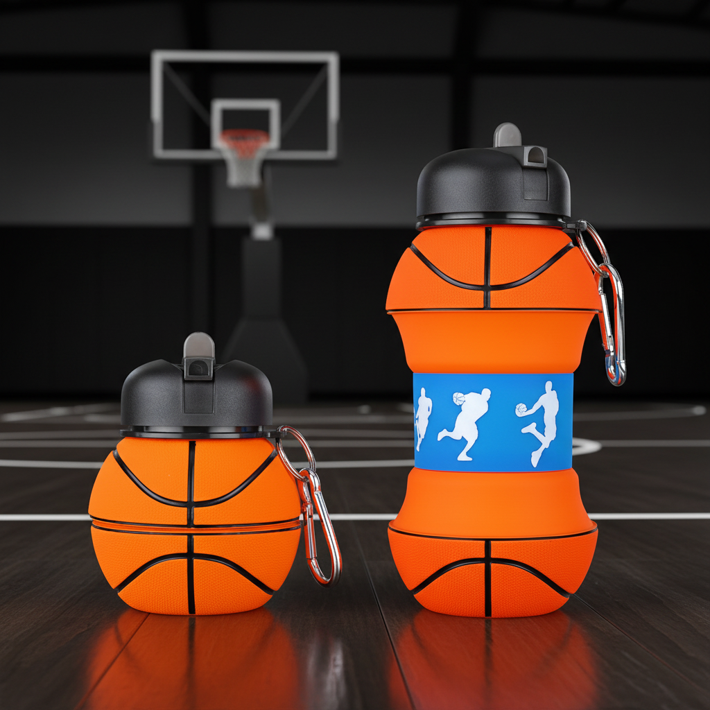 Foldable Collapsible Leak-Proof Water Bottle Sports Gym - Image 7