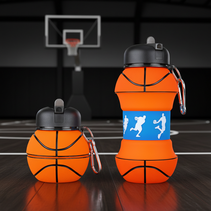 Foldable Collapsible Leak-Proof Water Bottle Sports Gym - Image 7