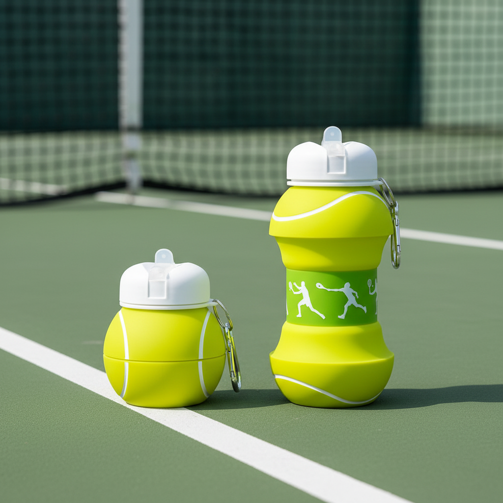 Foldable Collapsible Leak-Proof Water Bottle Sports Gym - Image 8