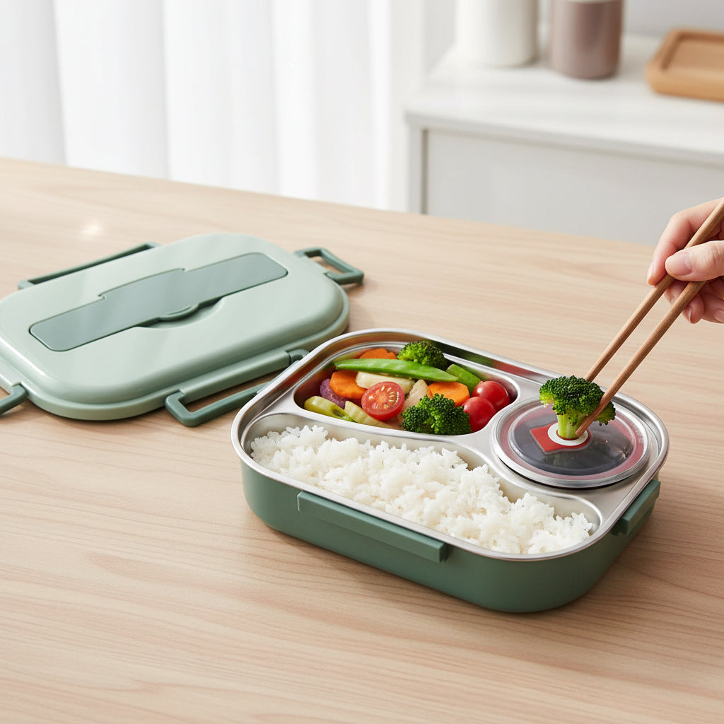 Food Storage Container Insulated Bento Lunch Box - Image 2