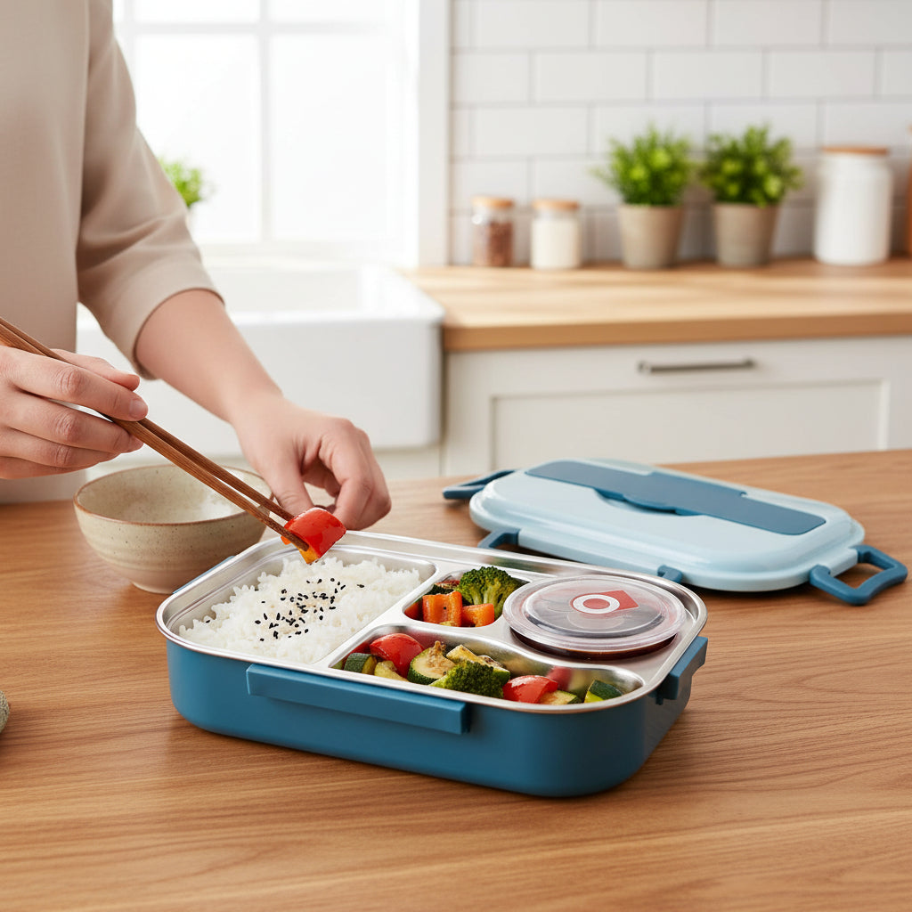 Food Storage Container Insulated Bento Lunch Box - Image 4