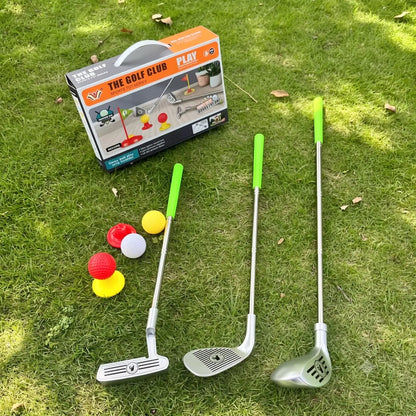 Kids Retractable Golf Club Set Indoor Outdoor Play