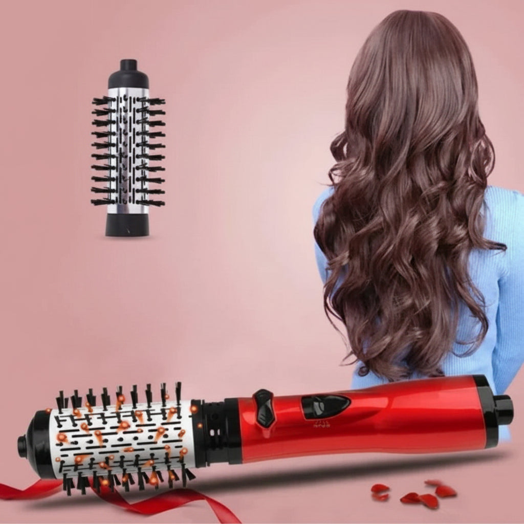 Hair Straightening Brush Multifunctional Blow Dry Style - Image 2