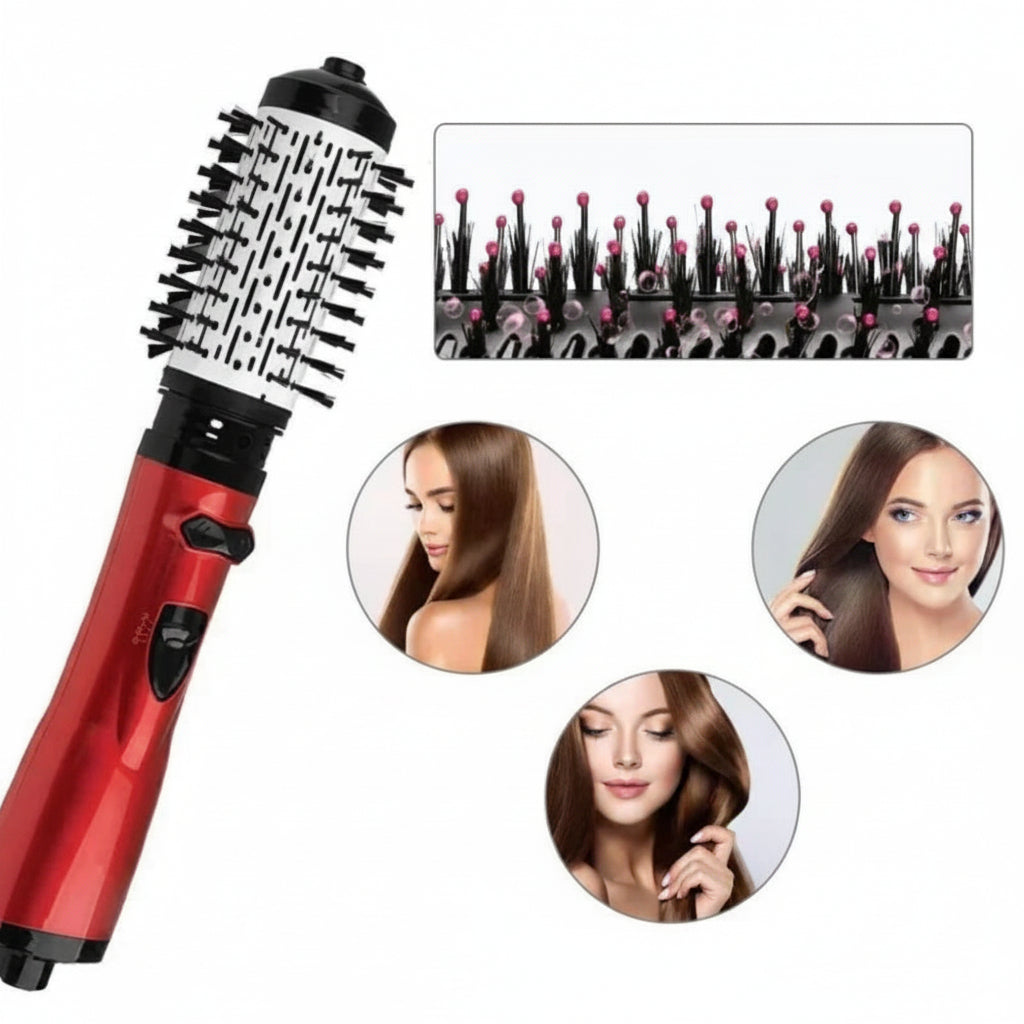 Hair Straightening Brush Multifunctional Blow Dry Style - Image 3
