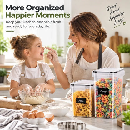 7 Pcs Set - Food Storage Airtight Containers