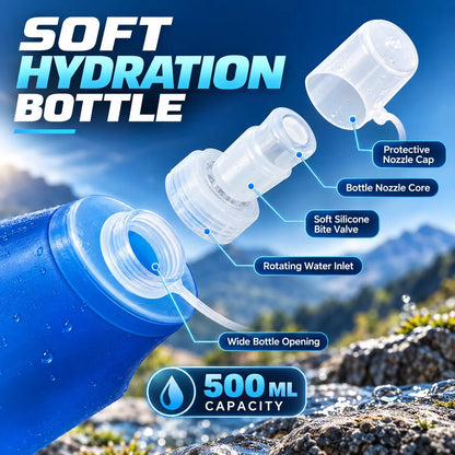 Lightweight Hydration Running Vest With Water Bladder Kit