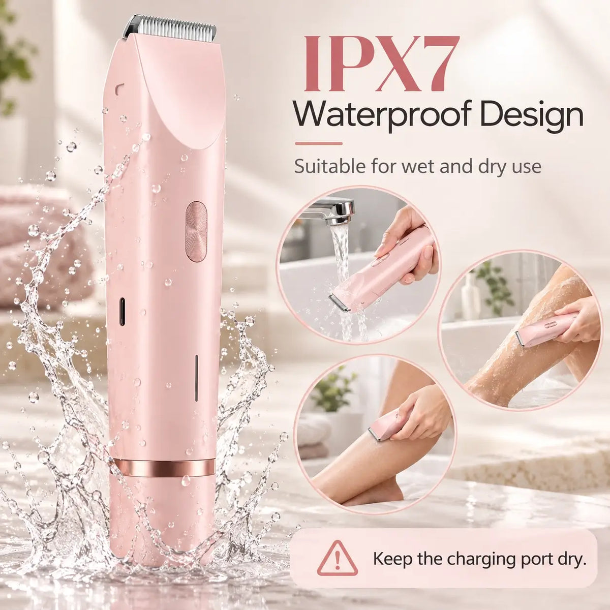 2-in-1 Dual Comfort Bikini Hair Trimmer