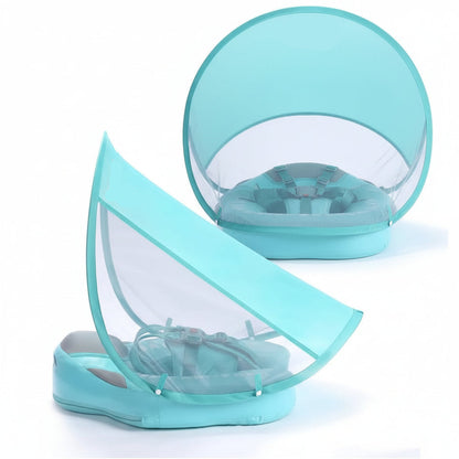 Infant Swim Float Trainer Adjustable Safety Features - Image 1