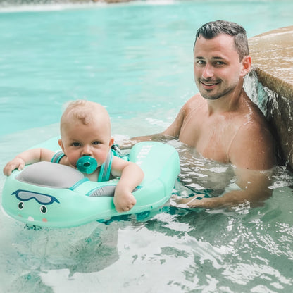 Infant Swim Float Trainer Adjustable Safety Features