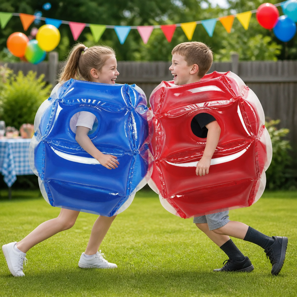 Inflatable Bumper Ball Suit Outdoor Fun Game - Image 1