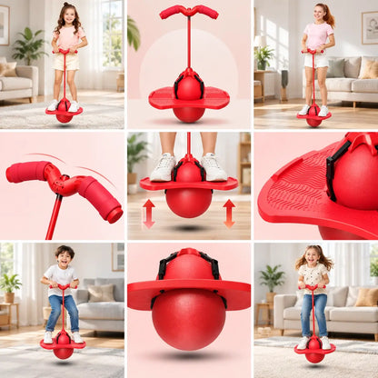 Balance Jumping Stick Fun Outdoor Toy Active Playtime