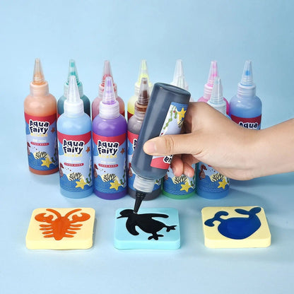 Kids Crafts Water Gel Animal Molds Creative Activity Kit