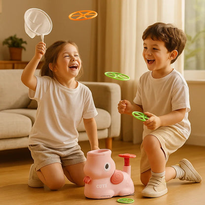 Kids Outdoor Toy Disc Launcher Outdoor Play Equipment - Image 6
