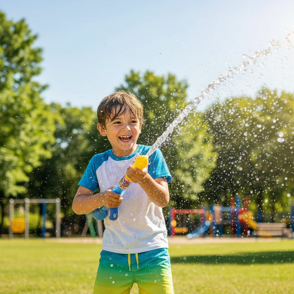 Kids Water Toy Vibrant Colors Summer Fun Water Blaster