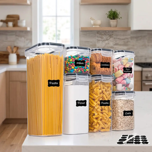 7 Pcs Set - Food Storage Airtight Containers