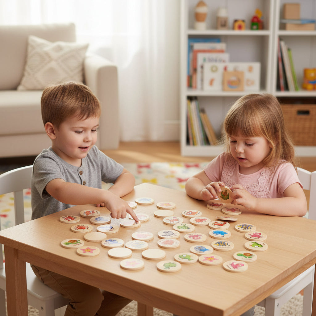 Learning Game Kids Memory Matching Calming Activity - Image 3