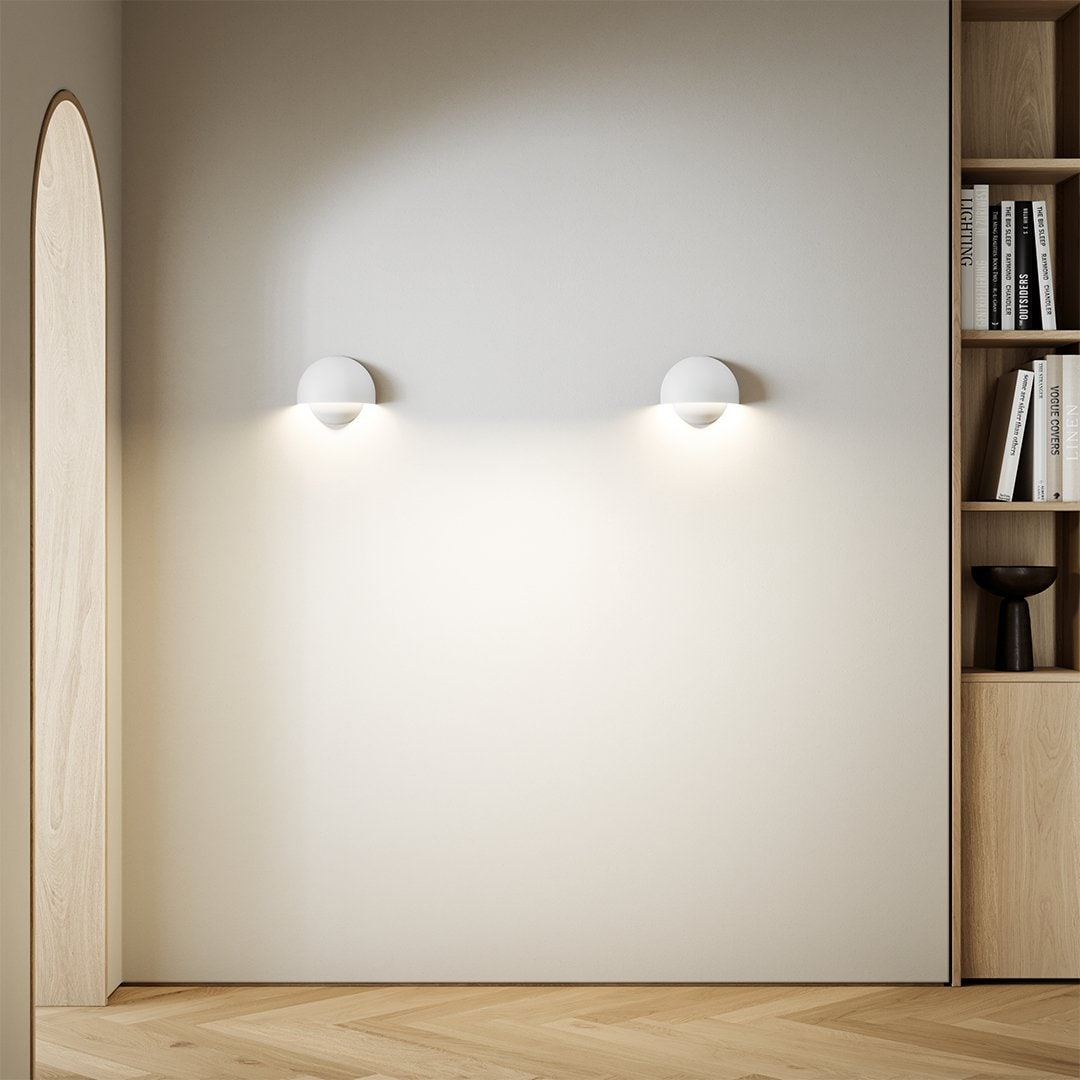 LED Wall Light Battery Powered Warm White Illumination - Image 1