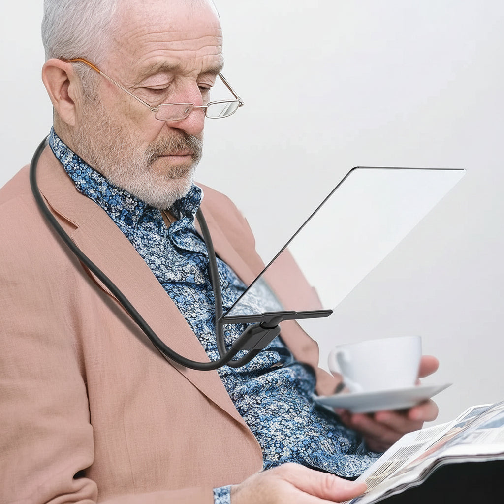 Lightweight Magnifying Glass Adjustable Stand - Image 1
