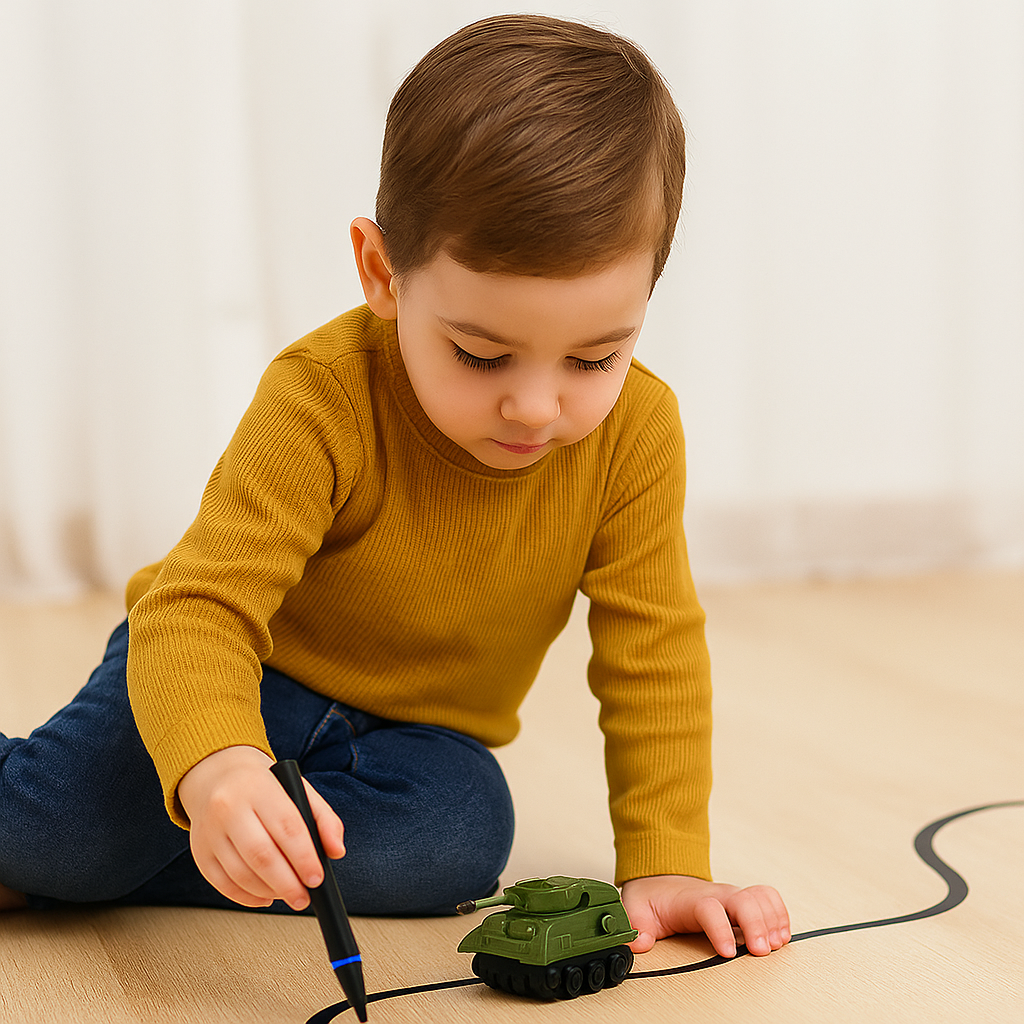 Inductive Car Toy Kids Interactive Line Following Vehicle - Image 13