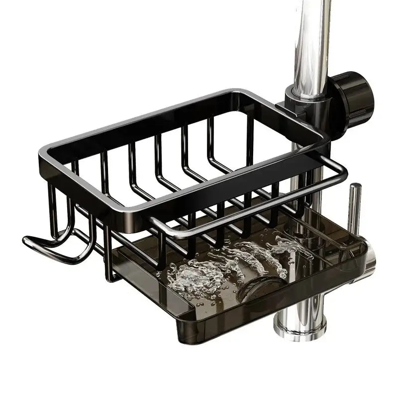 Dish Drying Rack Sink Caddy Organizer Kitchen Storage Basket