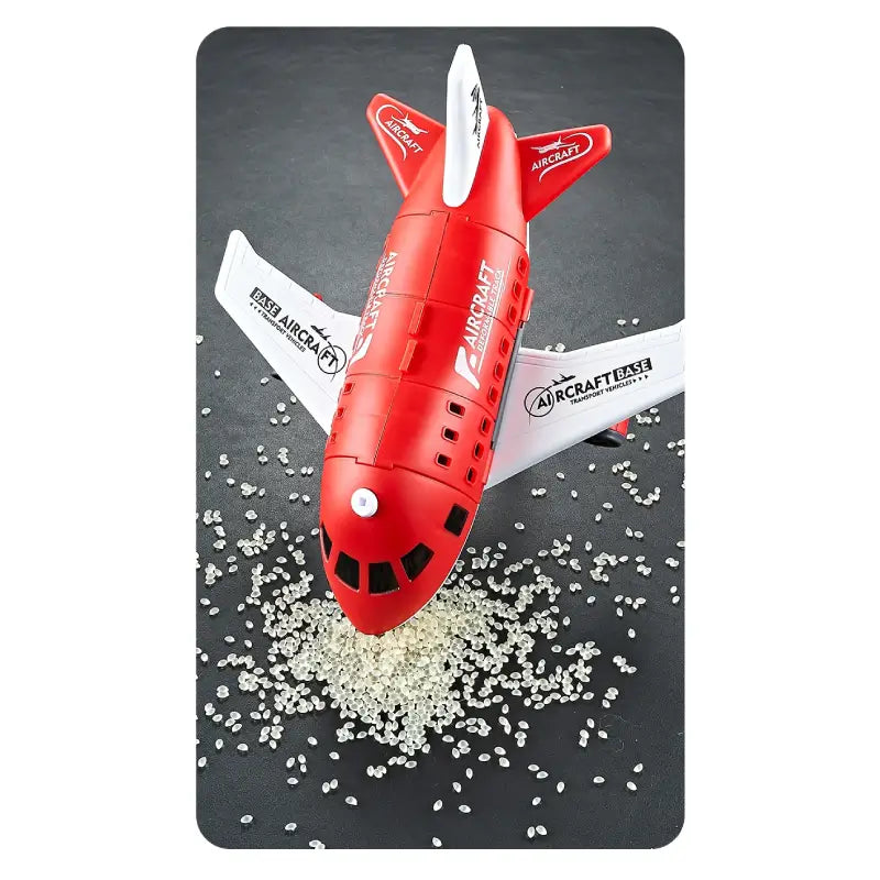 Toy Playset Airplane Vehicle Transport Kids Action Set