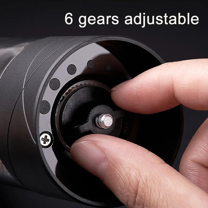 Salt Pepper Grinder Rechargeable - 1 Pair