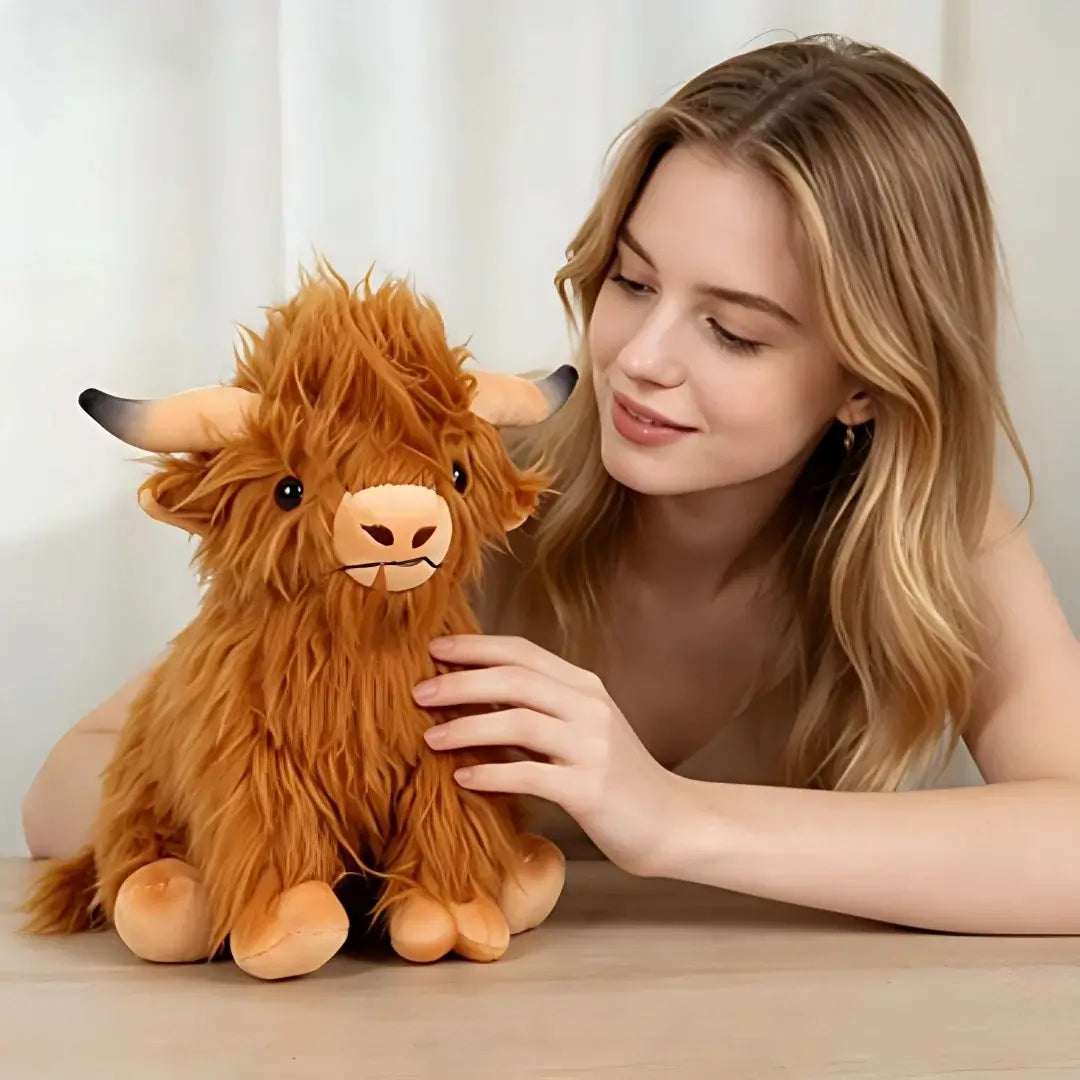 Scottish Highlands Cow Stuffed Plush