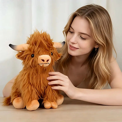 Scottish Highlands Cow Stuffed Plush