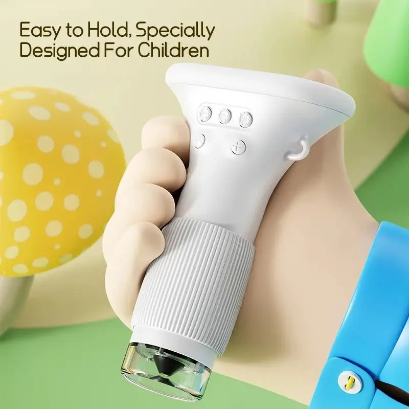 Microscope Kids Handheld 1000X Portable STEM Science Toy