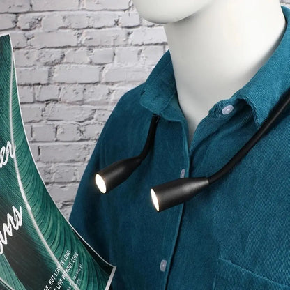 Neck Light LED Reading Lamp Rechargeable Hands Free Design