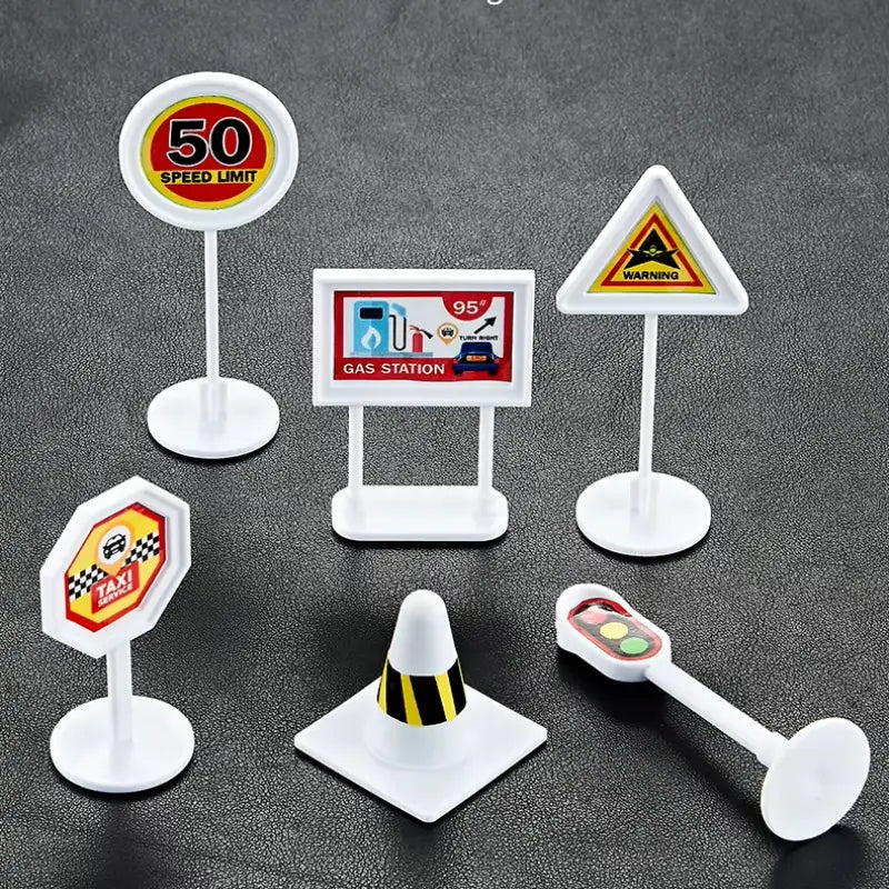 Toy Playset Airplane Vehicle Transport Kids Action Set