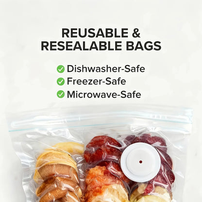 Vacuum Sealer Portable USB Rechargeable Food Storage Machine