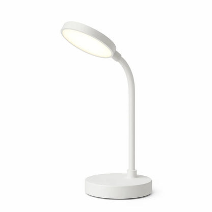 LED Desk Lamp with USB Charging | Adjustable Swan-Neck Reading Light