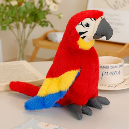 Soft Plush Macaw Parrot Stuffed Toy