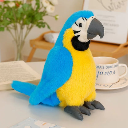 Soft Plush Macaw Parrot Stuffed Toy