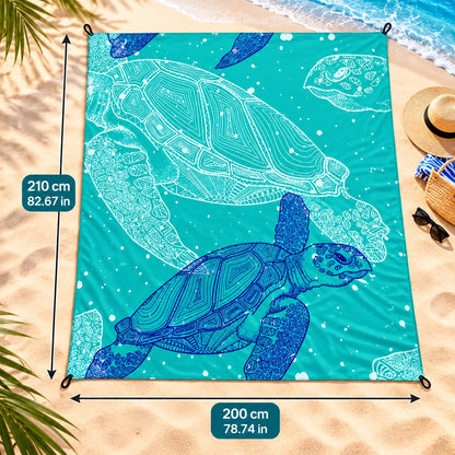 Sandproof Beach Blanket Outdoor Travel Picnics