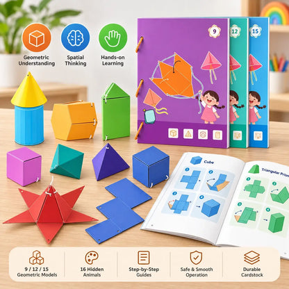 Learning Toys 3D Geometry Puzzle Activity Kit