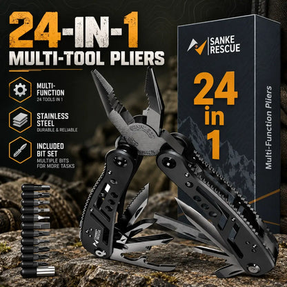 Survival First Aid Backpack Multi-Tool Kit