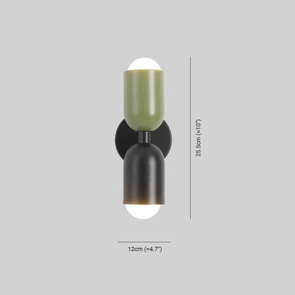 Modern Wall Lamp Indoor Lighting Dual Bulb Design