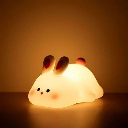 Night Light Kids Rechargeable Dimmable Animal Bedside Lamp - Image 21
